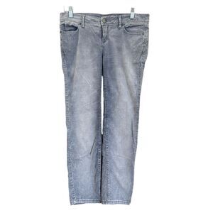 Free People Crop Skinny Pants Women's Corduroy Jeans Size 26